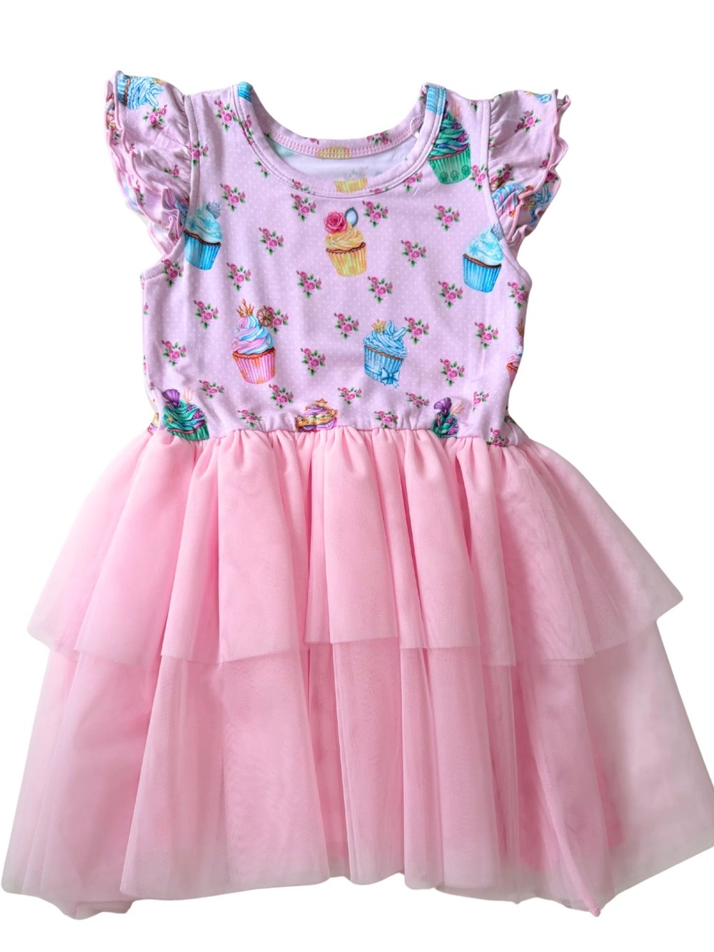 Junebug Bamboo Princess Patisserie Tulle Dress NIB size 7/8